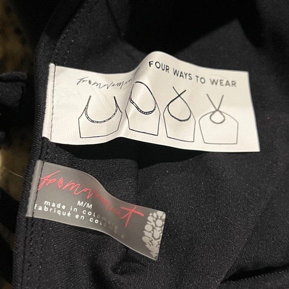 💗GET 20% OFF💗 NWT FP Movement Can't Get Enough Cami - Black - Picture 5 of 9